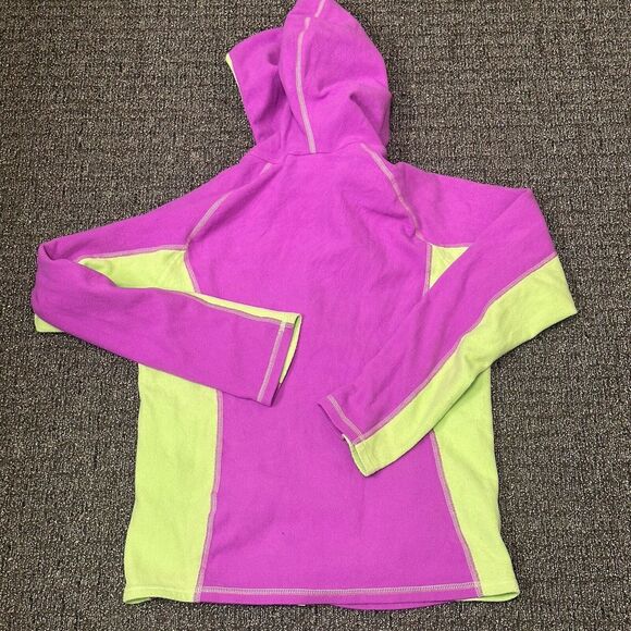 The North Face Full Zip Fleece Girls L 14-16 Colorblock Sweater Activewear - Picture 3 of 8